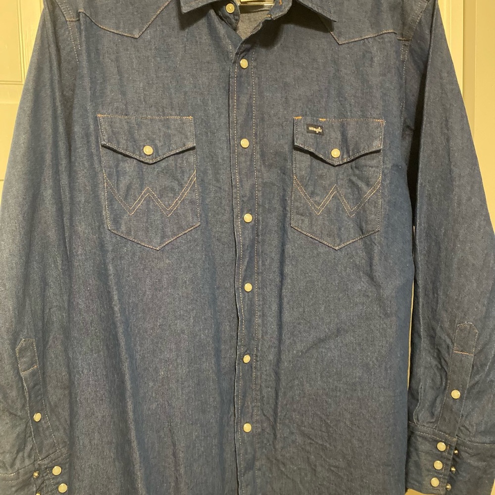 Wrangler pearl snaps